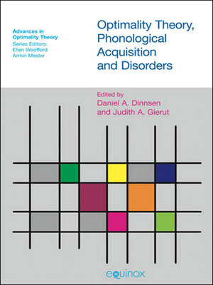 cover image of Optimality Theory Phonological Acquisition and Disorders